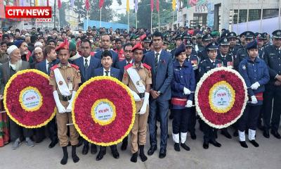 শেরপুরে যথাযোগ্য মর্যাদায় পালিত হলো মহান বিজয় দিবস