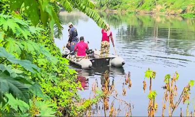 সিয়ামকে নিয়ে তল্লাশি, বাগজোলা খালে মিলল একাধিক হাড়গোড়