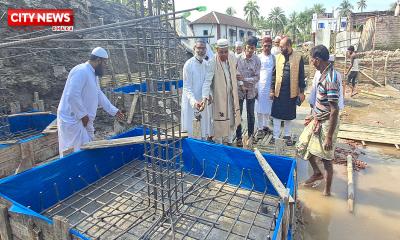 পাবনা মানবকল্যাণ ট্রাস্টের চারতলা বিশিষ্ট এতিমখানার ভিত্তিপ্রস্তর স্থাপন