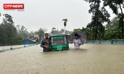 বন্যায় তলিয়েছে ফেনী-কুমিল্লা অঞ্চল