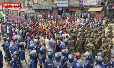 ঢাকা-ময়মনসিংহ ও ঢাকা-টাঙ্গাইল মহাসড়কে শ্রমিকদের অবরোধ প্রত্যাহার, যান চলাচল শুরু