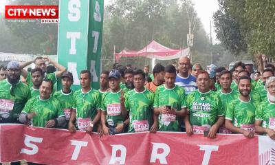 কমলগঞ্জে রাজকান্দি রানার্স কমিউনিটির আয়োজনে অনুষ্ঠিত হলো হিল ম্যারাথন