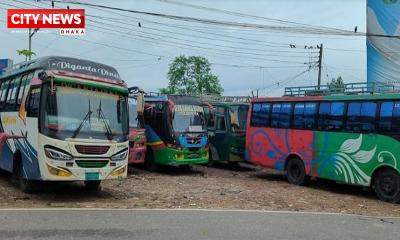 খাগড়াছড়ি-রাঙামাটিতে চলছে পরিবহন ধর্মঘট ও অবরোধ