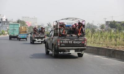 সারা দেশে ১৭৫ প্লাটুন বিজিবি মোতায়েন