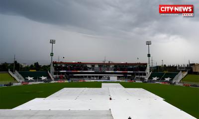 বৃষ্টিতে ভেসে গেলো বাংলাদেশ-পাকিস্তানের প্রথম দিনের খেলা