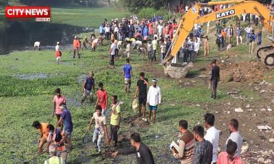 পাবনায় খাল অবৈধ দখল ও দূষণমুক্ত করার কাজ শুরু